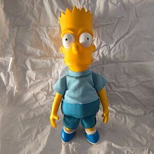 Vintage Bart Simpson Doll 90s Dan Dee Simpsons Pull String Talking DOES NOT WORK
